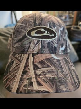 Drake Waterfowl Camo Baseball Cap - Brown/Green Camo BNWOT!!